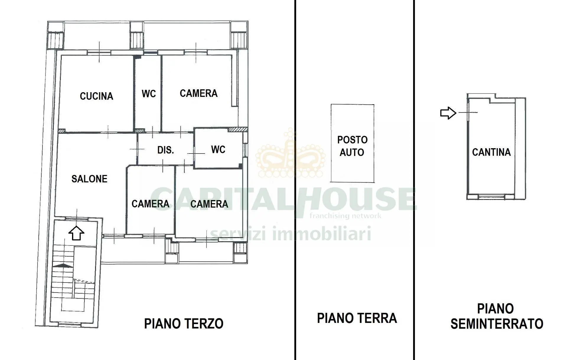 Immagine per Attico/Mansarda in vendita a Macerata Campania  