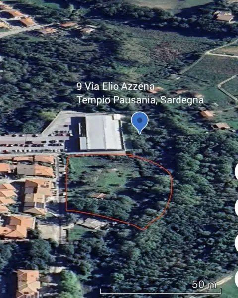 Terreno Edificabile via Elio Azzena 10, Tempio Pausania