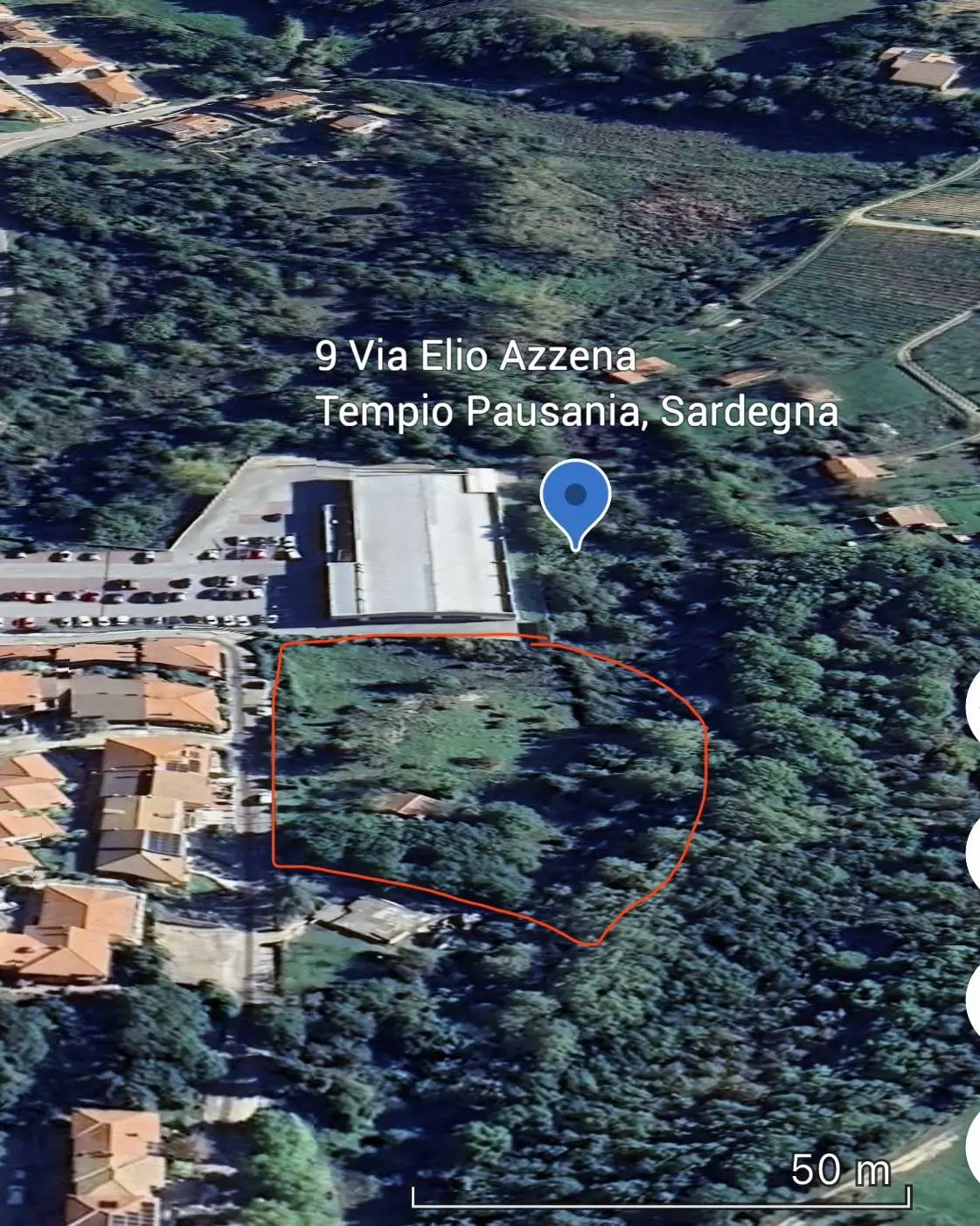 Immagine per Terreno Edificabile in vendita a Tempio Pausania VIA ELIO AZZENA 10