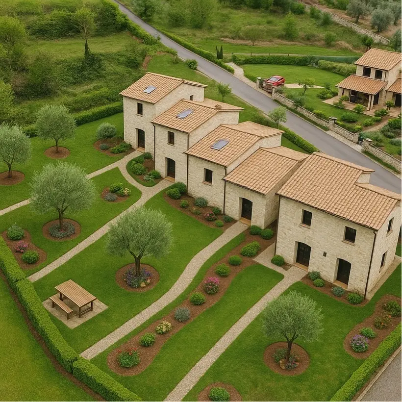 Immagine per Villa a schiera in vendita a Avigliano Umbro via Sismano