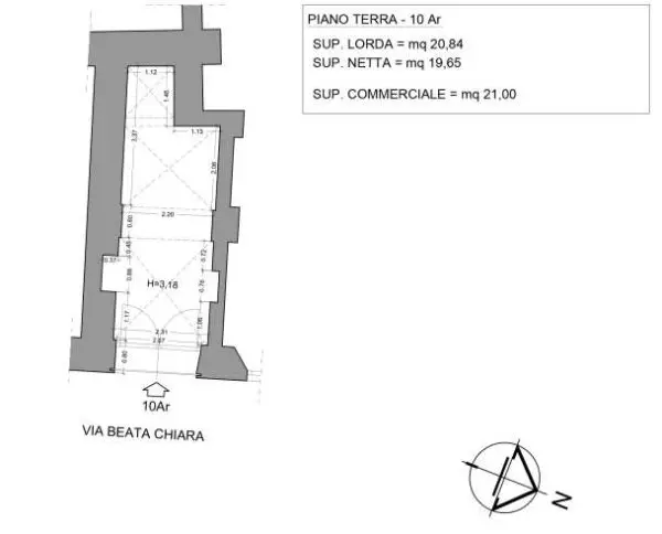 Garage via Beata Chiara, Genova