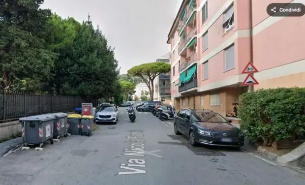 Garage via Nicola Fabrizi, Genova