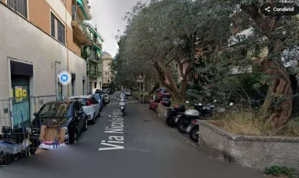 Garage via Nicola Fabrizi, Genova