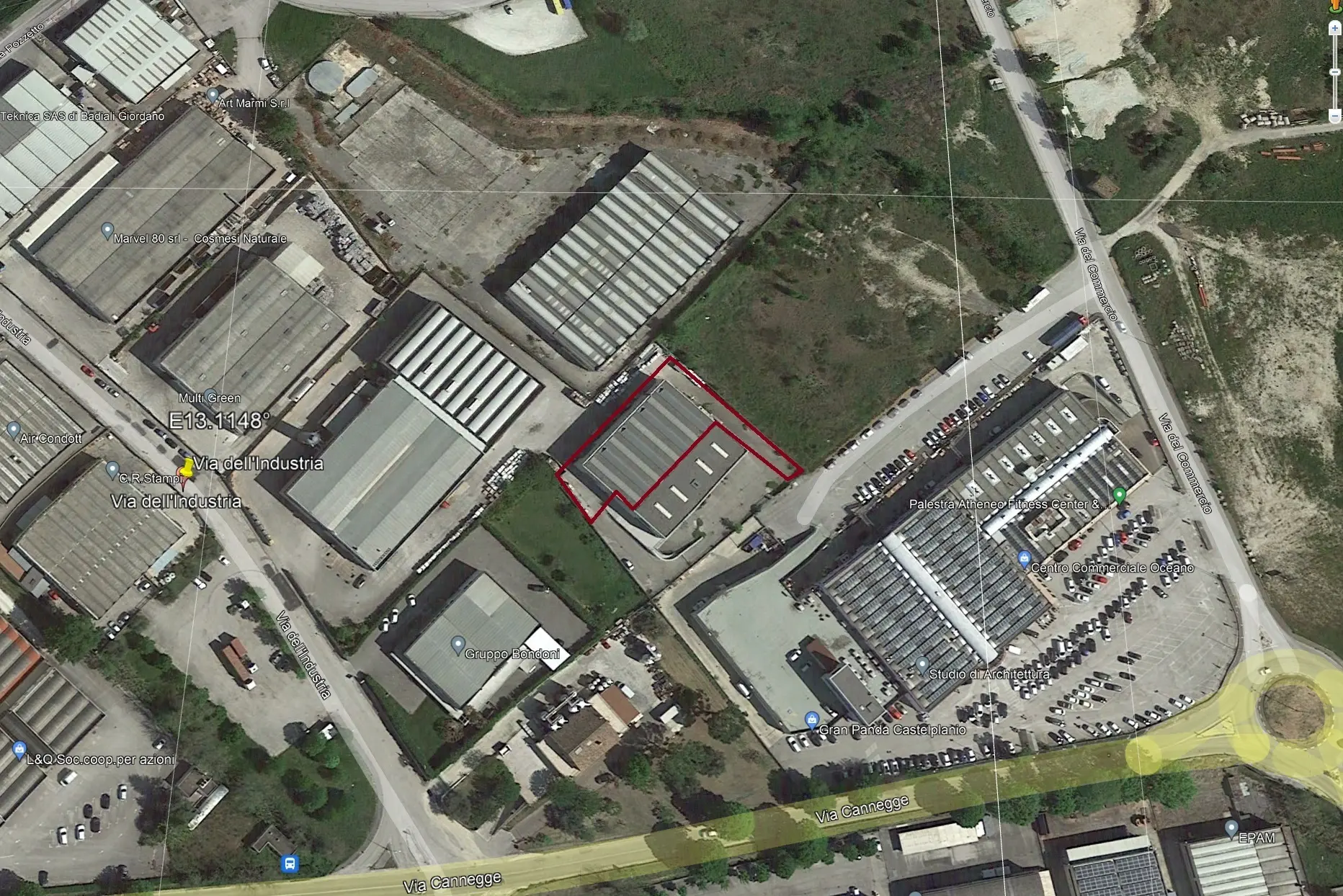Immagine per Capannone in vendita a Castelplanio via Del Commercio 7