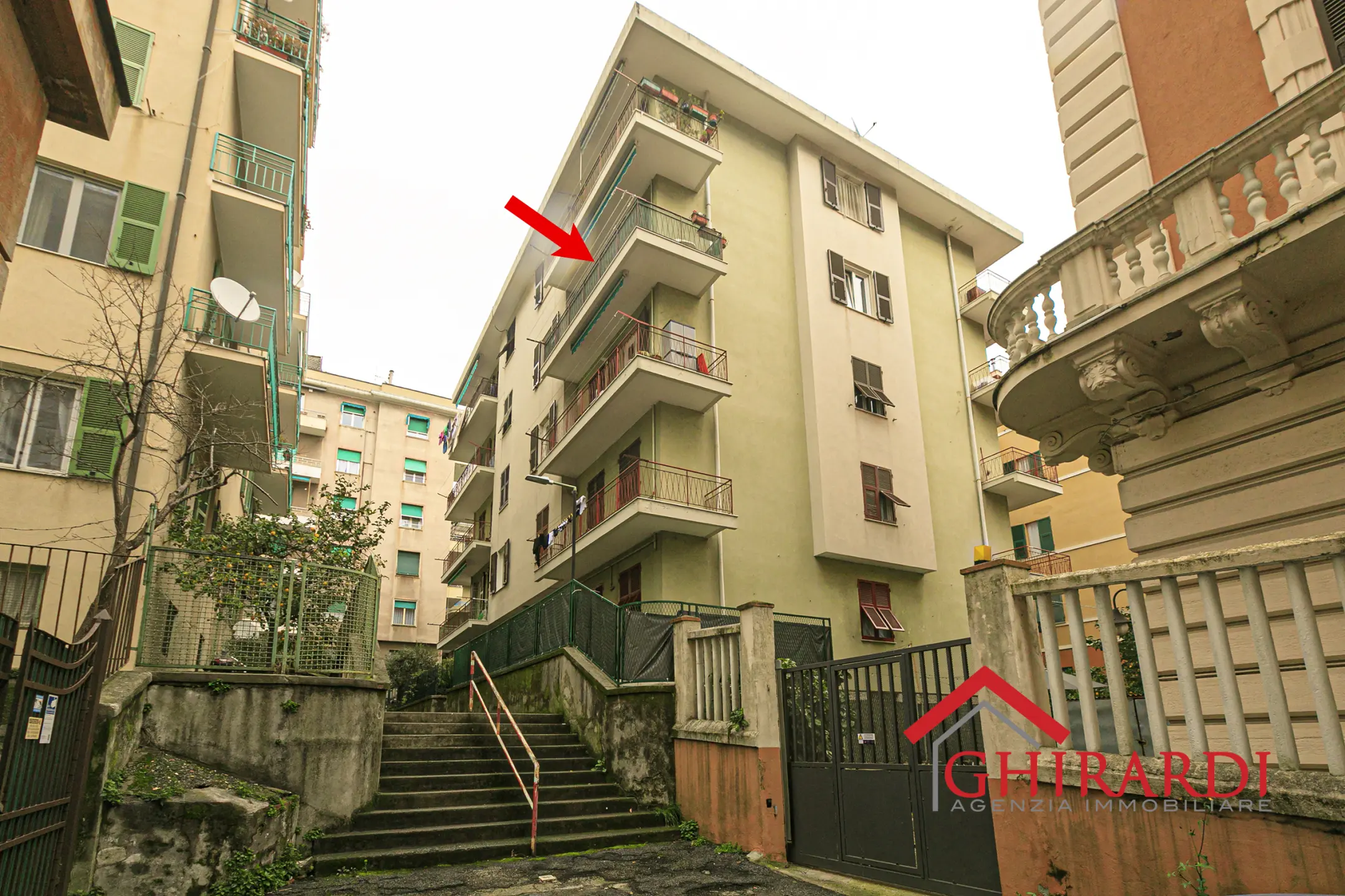 Immagine per Quadrilocale in vendita a Genova via Galliano 21
