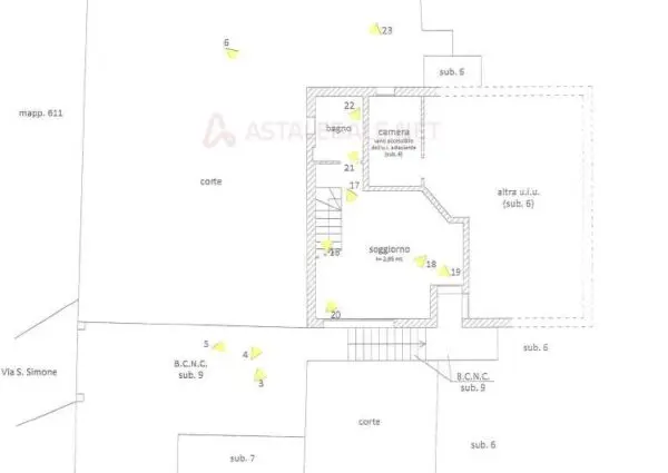 Villa via San Simone 6, Albenga