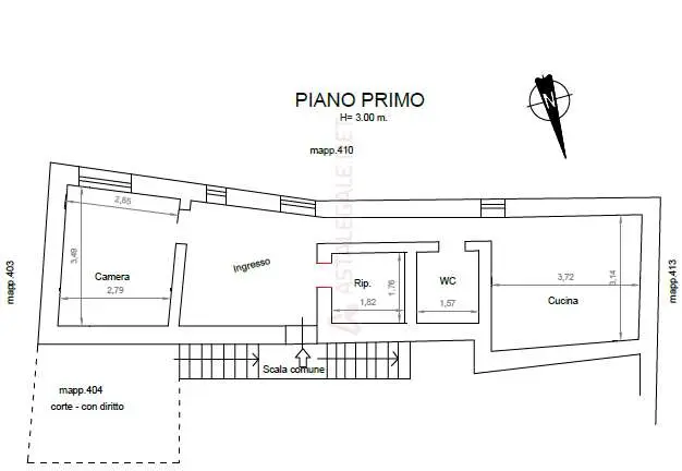 Immagine per Appartamento in asta a Pontedassio via Cristoforo Colombo