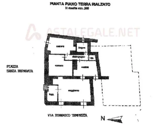 Appartamento piazza Santa Reparata 10, Ventimiglia