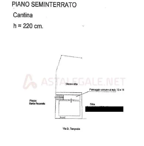 Appartamento piazza Santa Reparata 10, Ventimiglia