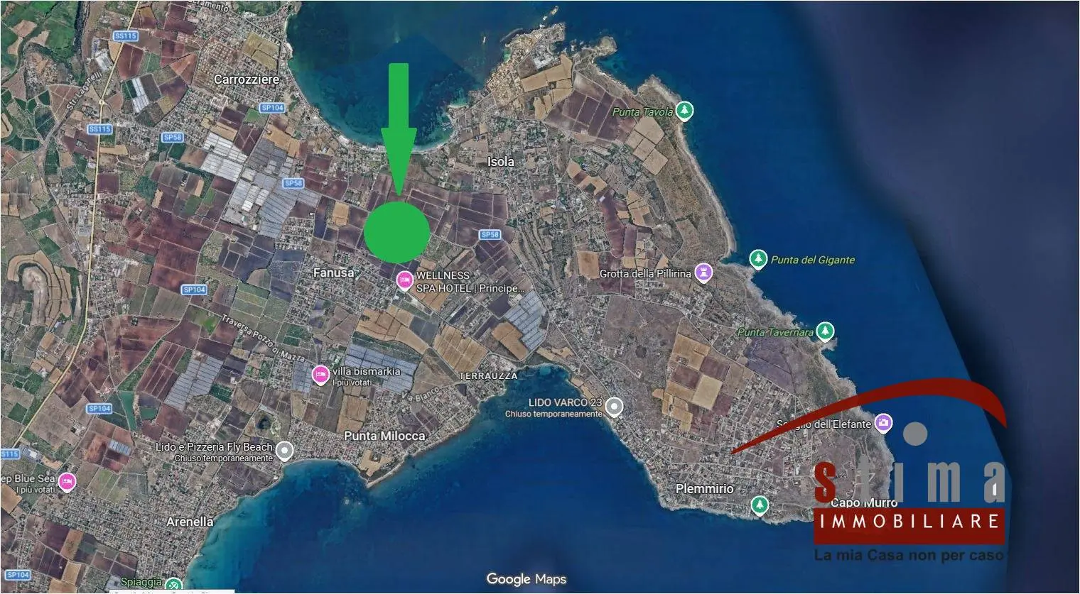 Immagine per Terreno Edificabile in vendita a Siracusa STRADA CAPO MURRO DI PORCO 