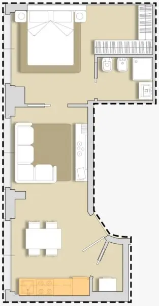 Appartamento via Coluccio Salutati 7, Milano