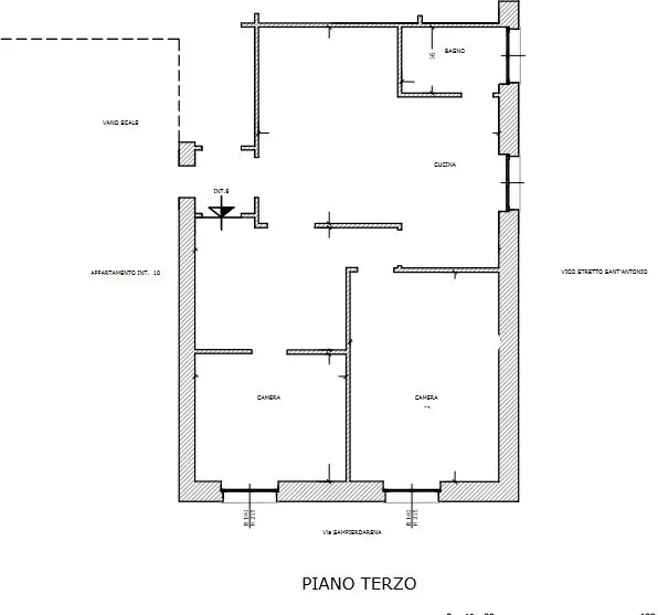 Appartamento via Sampierdarena 35, Sampierdarena, Genova