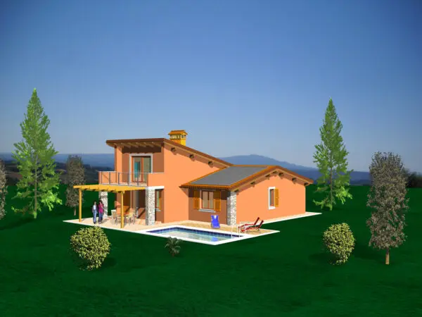 Villa via La Corte, Calvi Dell'Umbria