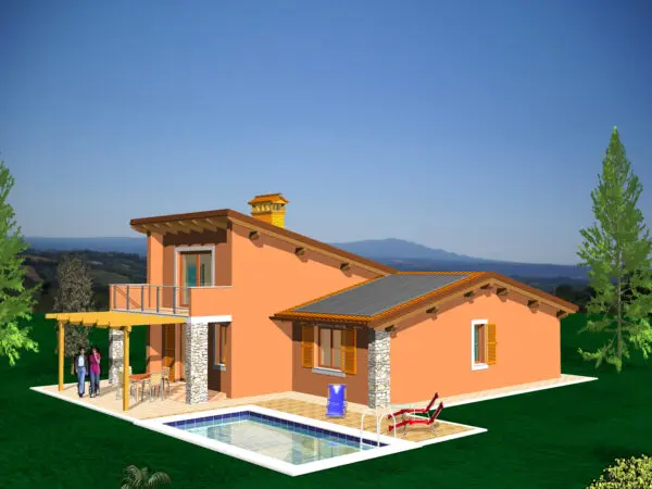 Villa via La Corte, Calvi Dell'Umbria