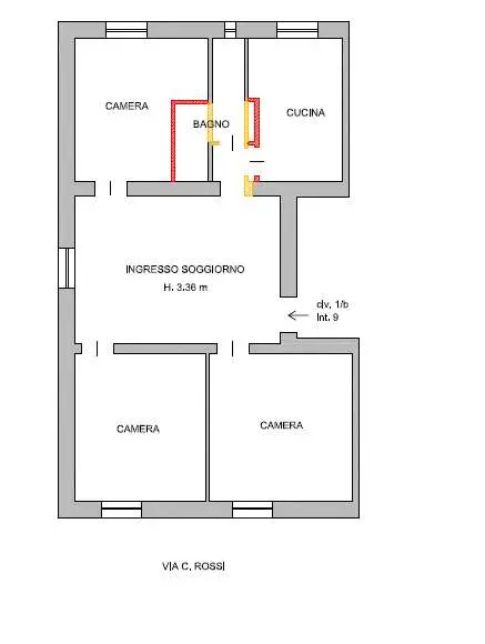 Appartamento 1, Genova