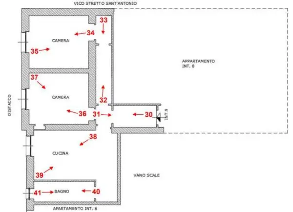 Appartamento via Sampierdarena 35, Genova