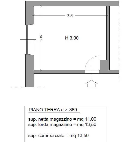 Magazzino via Piacenza 371, Chiavari