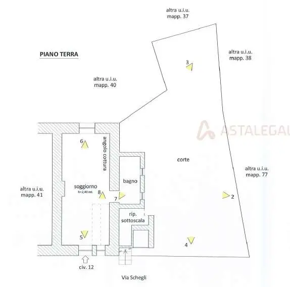 Casa Indipendente via Schegli 12, Mioglia