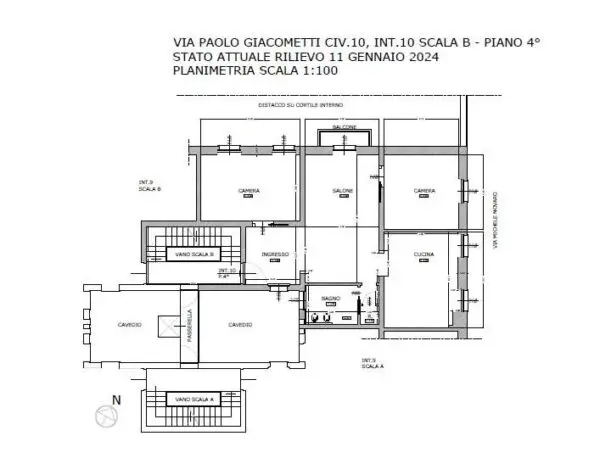 Appartamento via Giacometti 10, Genova