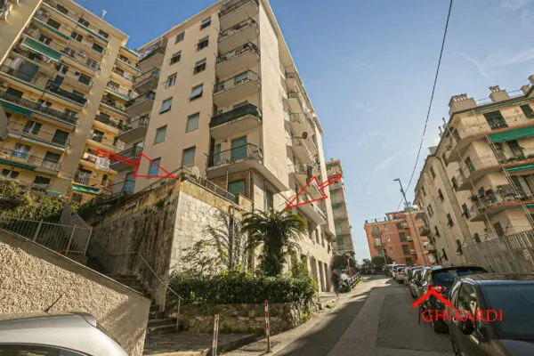 Bilocale via Lodovico Calda 38, Sestri Ponente, Genova