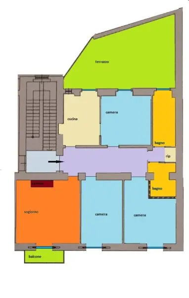 Appartamento V. Paolo Giovio 45, Milano