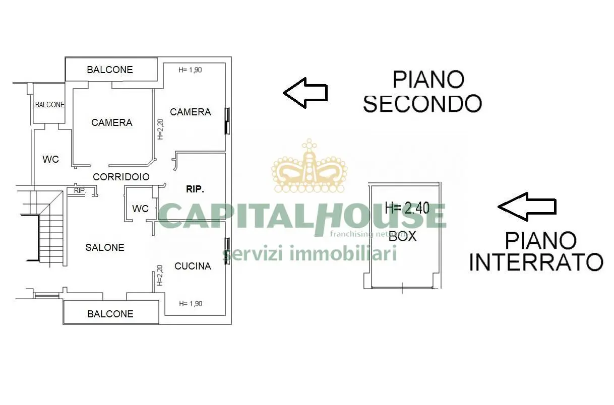 Immagine per Attico/Mansarda in vendita a Macerata Campania  