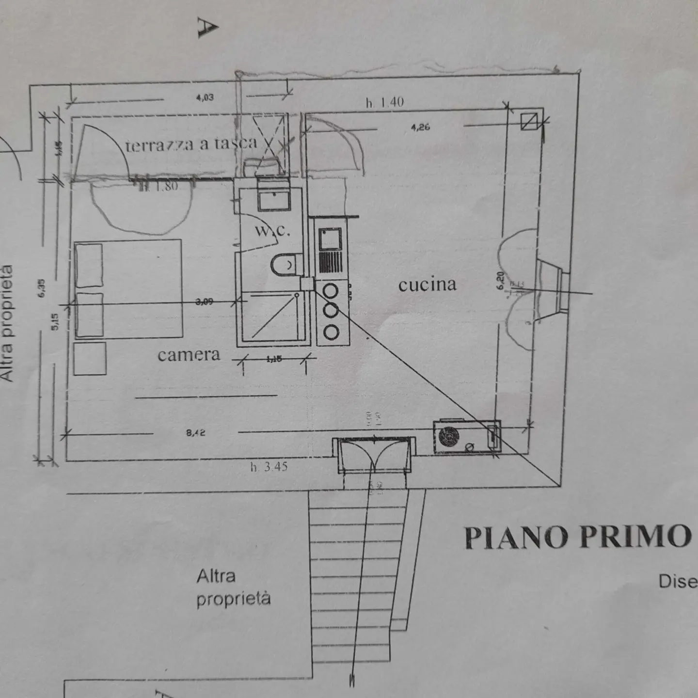 Immagine per Porzione di casa in vendita a Guardea via Cocciano