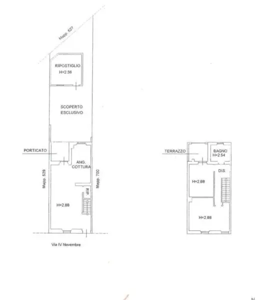 Porzione Di Casa via Iv Novembre, Fano