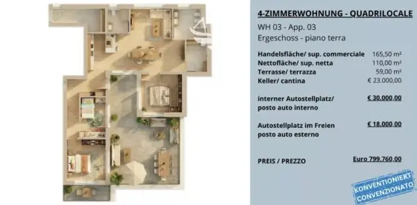 Immagine per Appartamento in vendita a Caldaro sulla strada del vino
