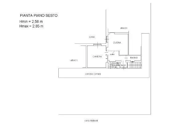 Appartamento corso Giacomo Matteotti 59, Torino