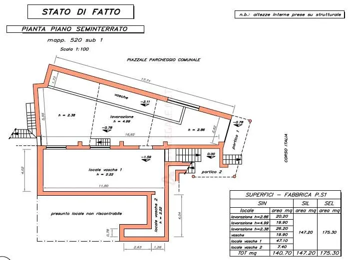 Immagine per Magazzino in asta a Ceriana corso Italia 81