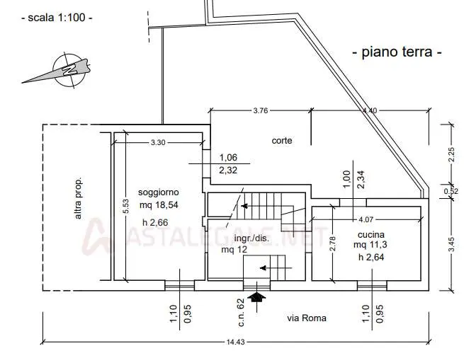 Immagine per Casa indipendente in asta a Portovenere via Roma 62