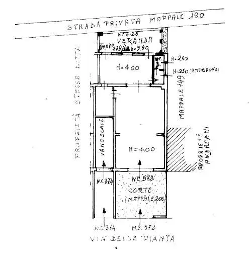 Magazzino via Della Pianta 372, La Spezia