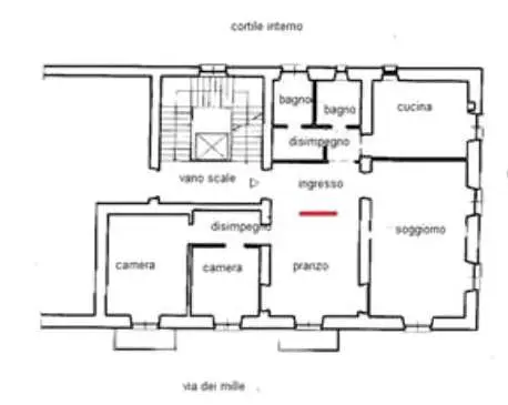 Appartamento via Dei Mille 45, La Spezia