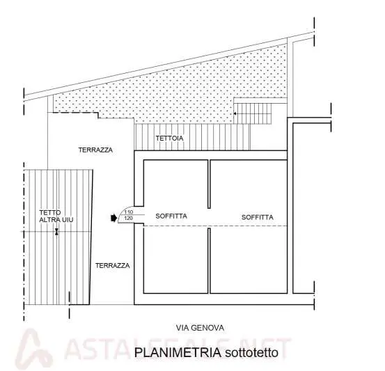 Appartamento via Genova 26, Arnasco