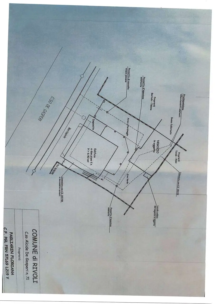 Immagine per Negozio in affitto a Rivoli corso Alcide De Gasperi 71