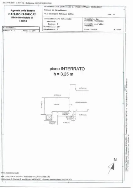 Box via Cotta 15, Grugliasco