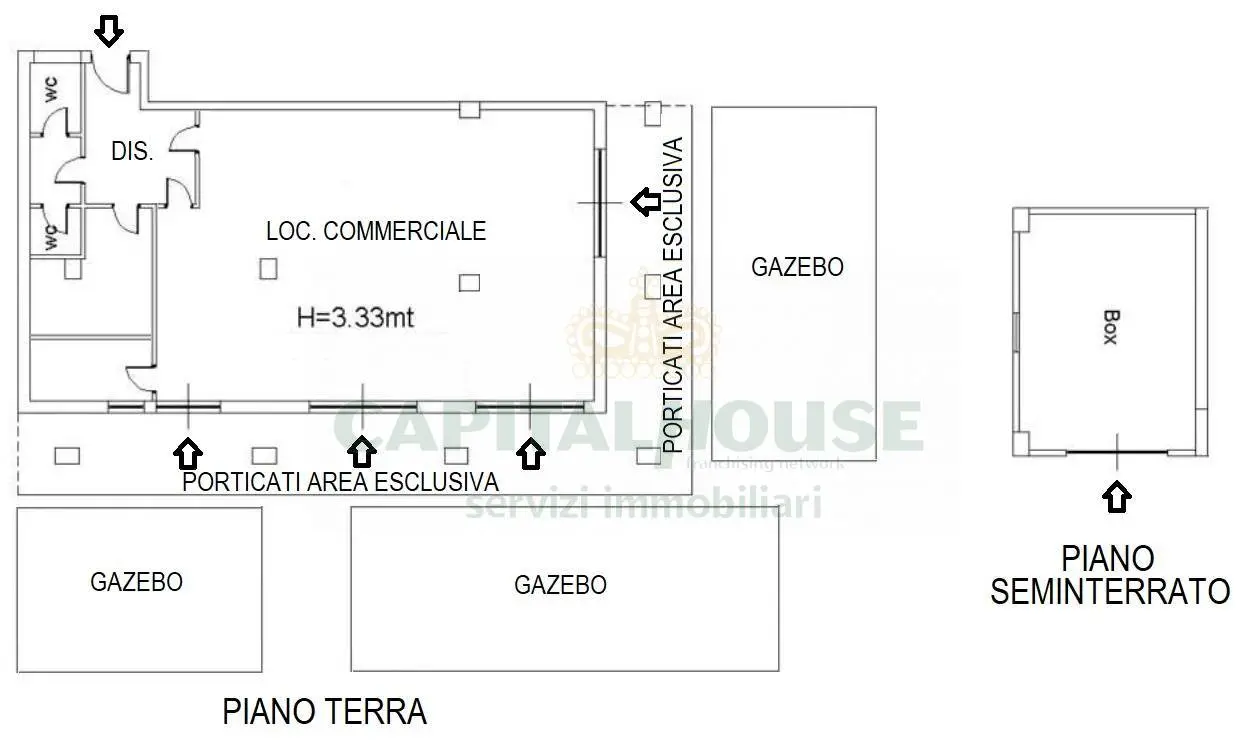 Immagine per Locale Commerciale in vendita a San Tammaro  