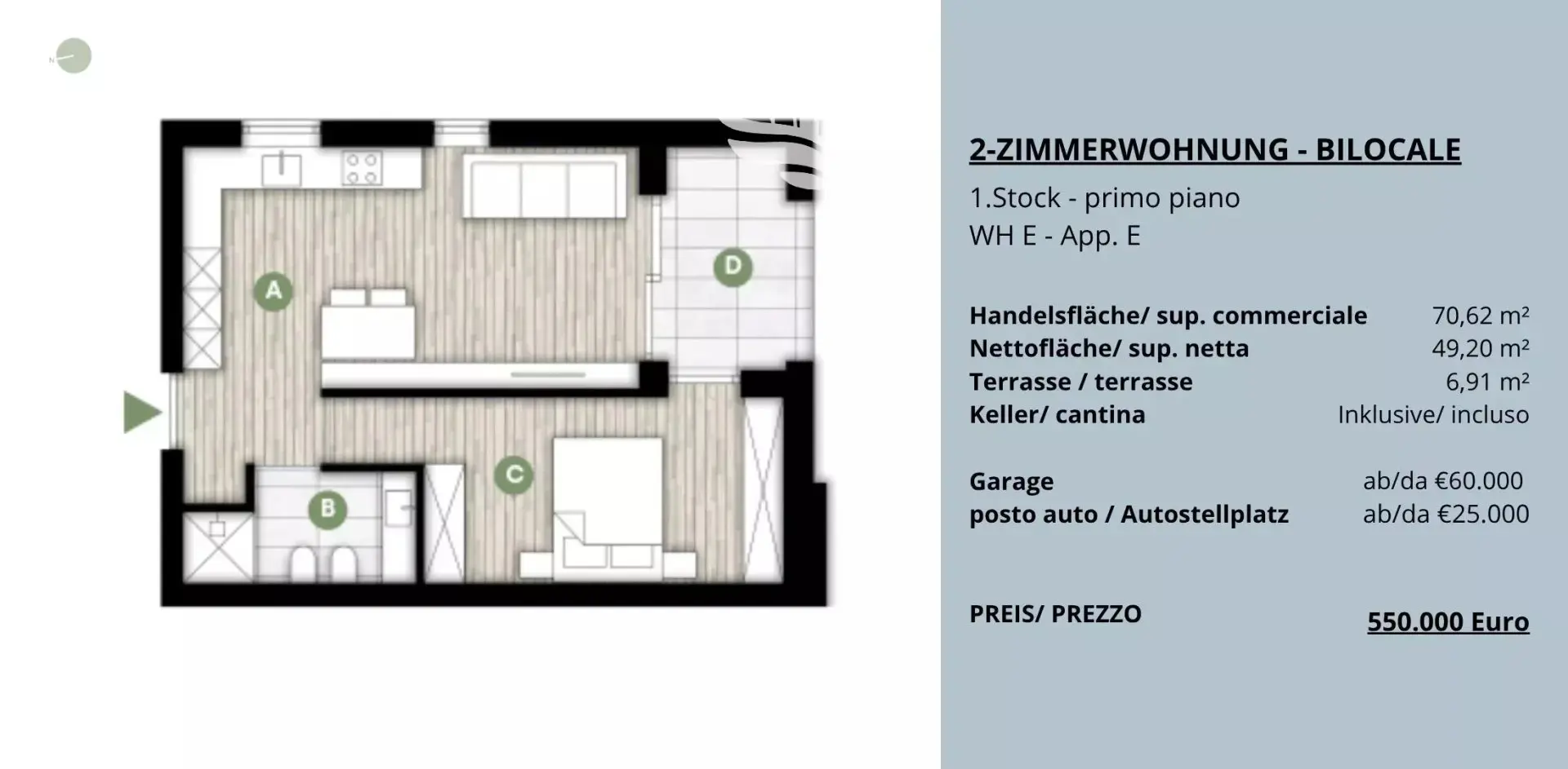 Immagine per Appartamento in vendita a Bolzano