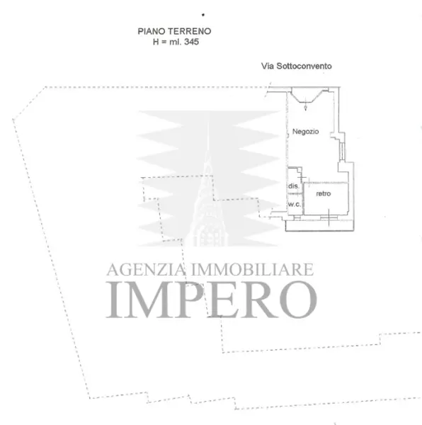 Negozio via Sottoconvento 59, Ventimiglia