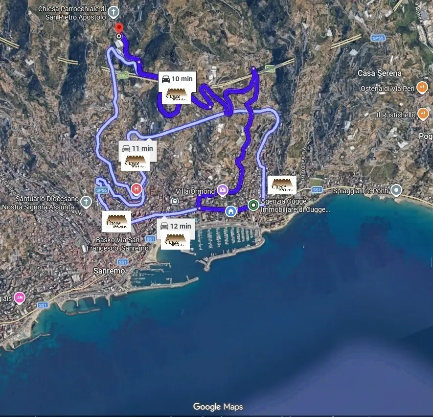 Immagine per Trilocale in vendita a Sanremo via Carrer San Pietro 165