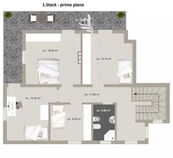 Villa Bifamiliare Montagna