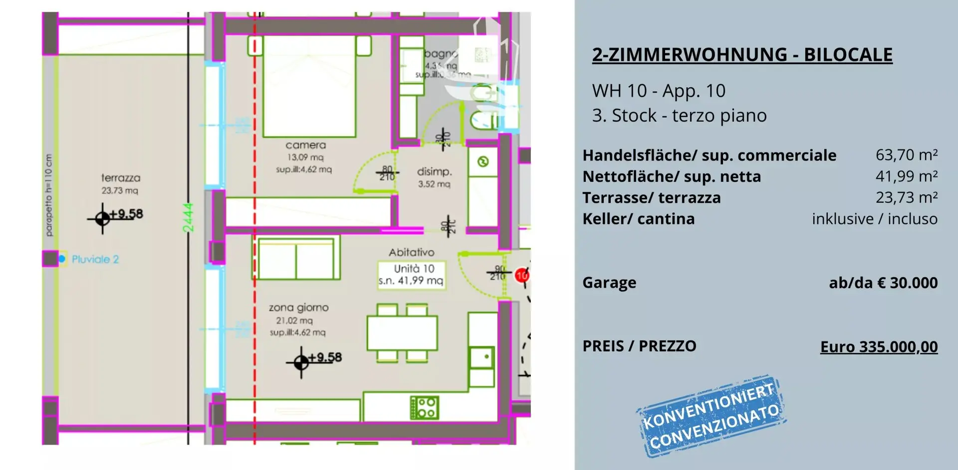 Immagine per Appartamento in vendita a Bolzano