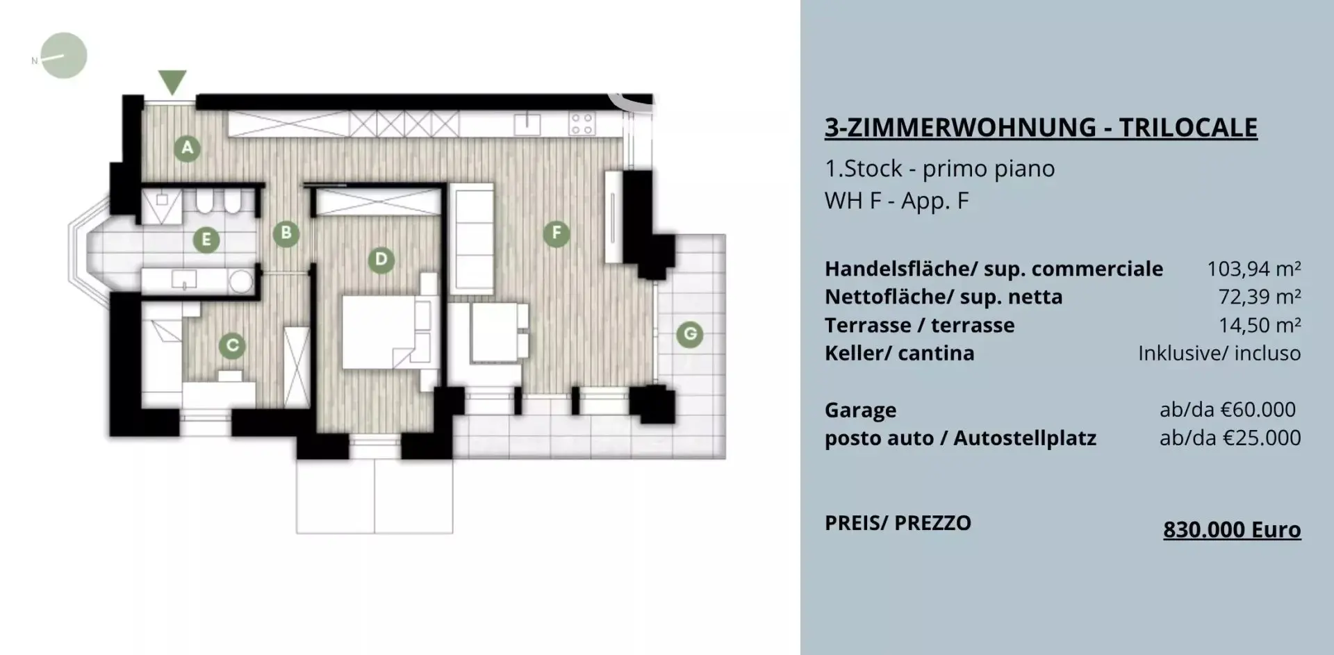 Immagine per Appartamento in vendita a Bolzano