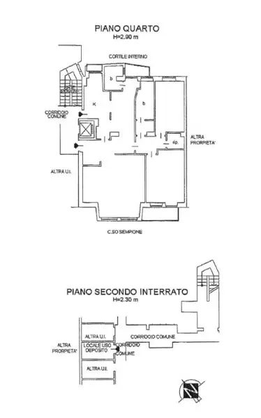 Appartamento corso Sempione 82, Milano