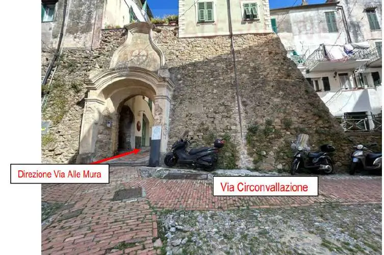 Immagine per Casa indipendente in asta a Bordighera via Alle Mura 3