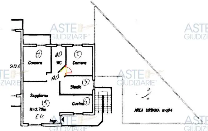 Immagine per Appartamento in asta a Follo via Della Resistenza 100