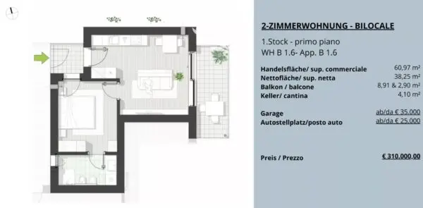Immagine per Appartamento in vendita a Terlano