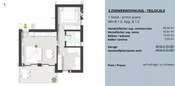 Immagine per Appartamento in vendita a Terlano