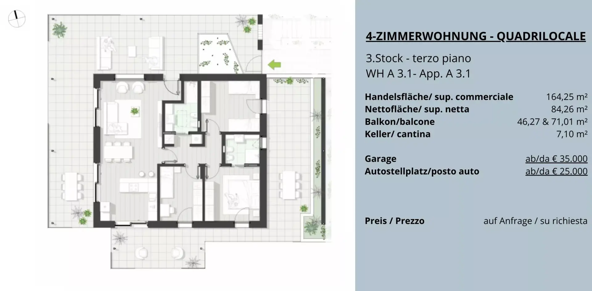 Immagine per Attico in vendita a Bolzano